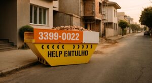 Aluguel de caçambas para entulho