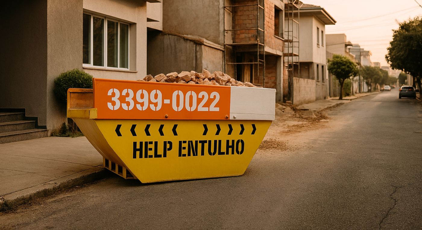 Aluguel de caçambas para entulho
